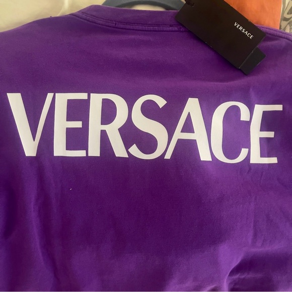 👑 Versace Goddess Distressed T-Shirt - Picture 9 of 11